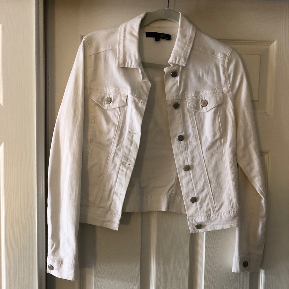 White Jean Jacket